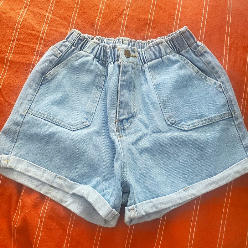 High Waisted Jean Shorts